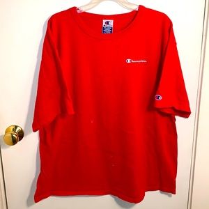 Vintage red Champion T-shirt XXL